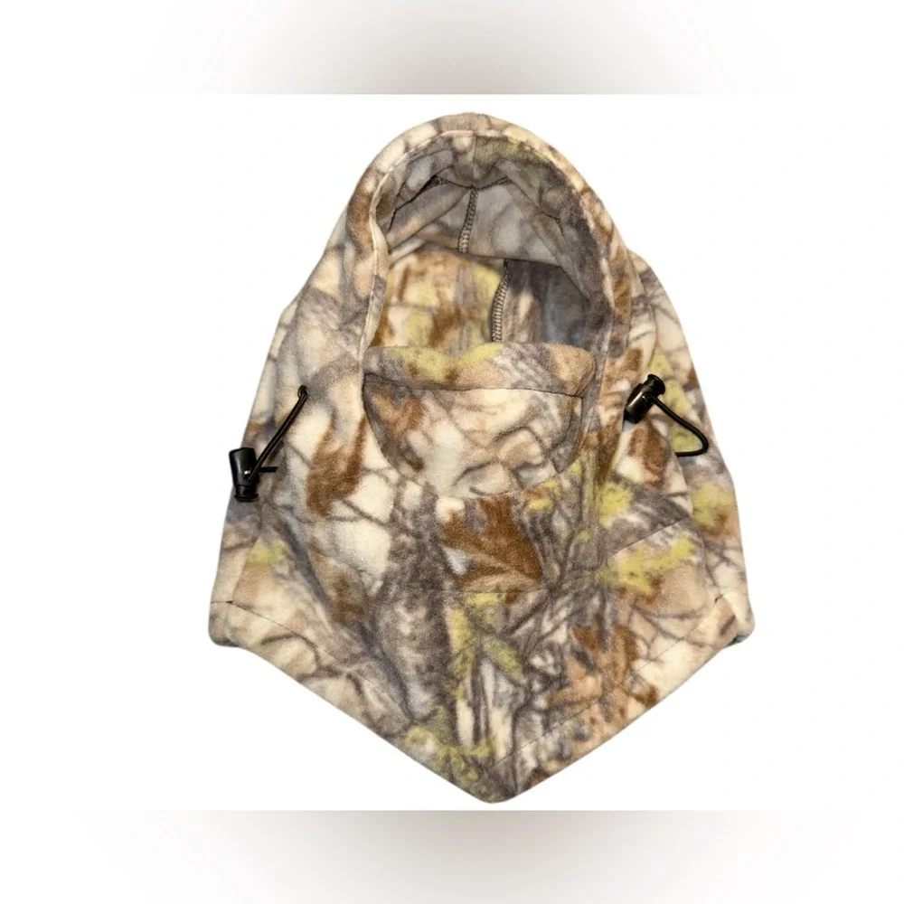 Mens Camoflauge fleece winter face mask